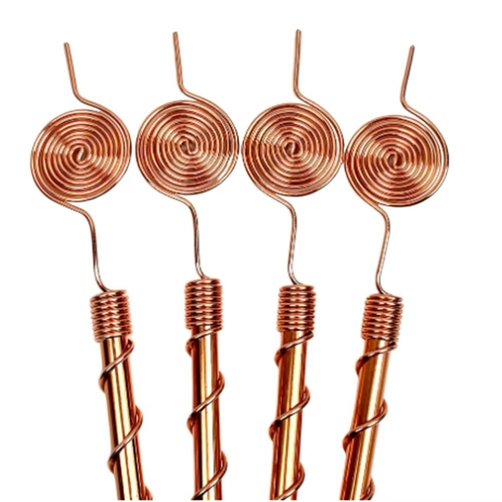 Copper Wire Roll - Nouveaux piquets de jardin en spirale