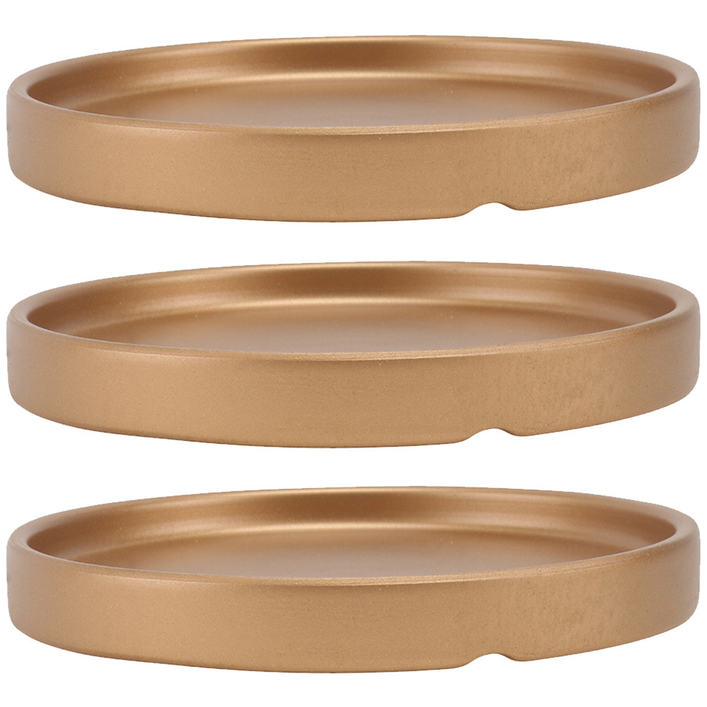 Drip Tray Saucer - 3 pièces, soucoupe pour pot de