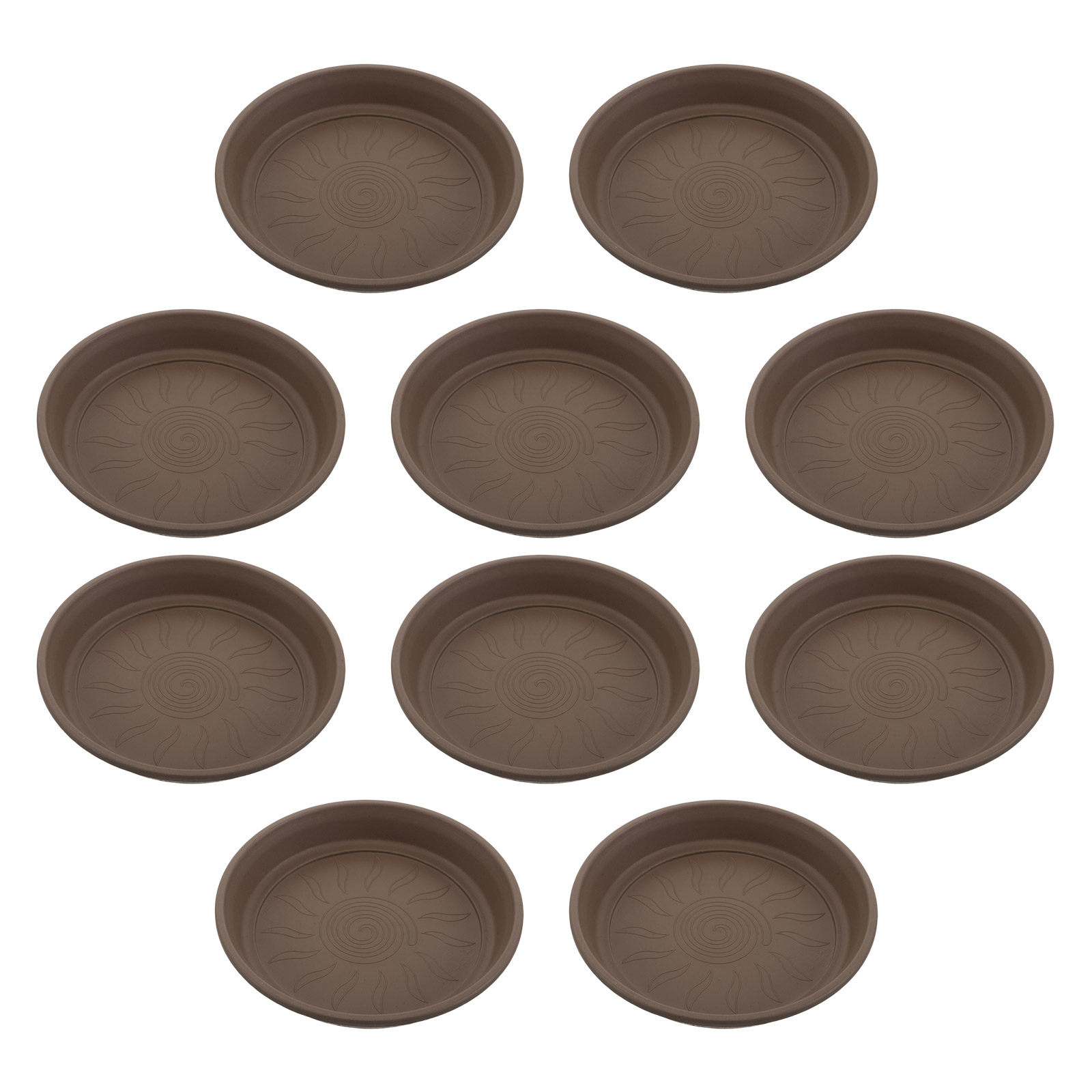 10 pièces, sous-plats ronds po - Drip Tray Saucer avis et prix