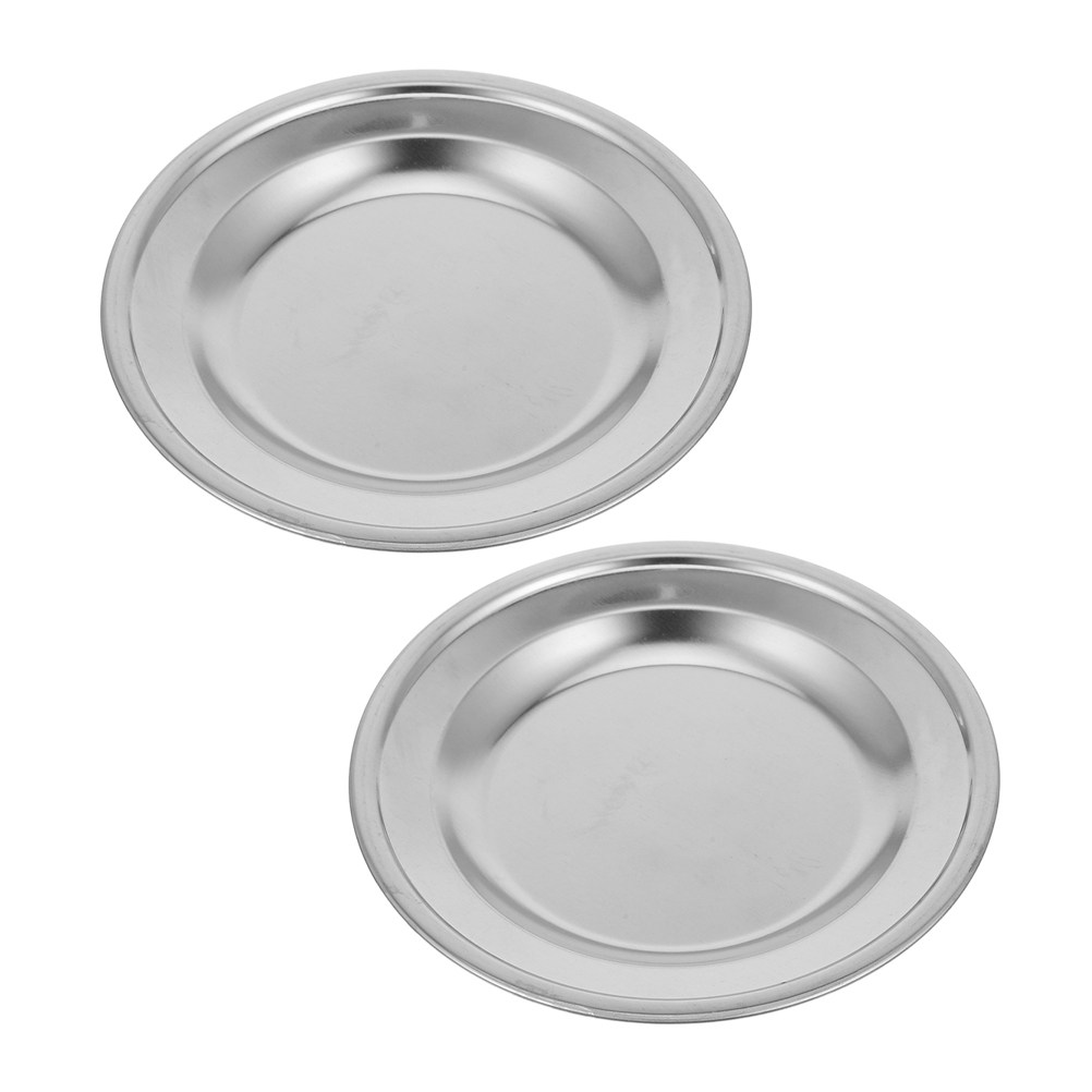 2 pièces, plateau rond en acie - Drip Tray Saucer avis et prix