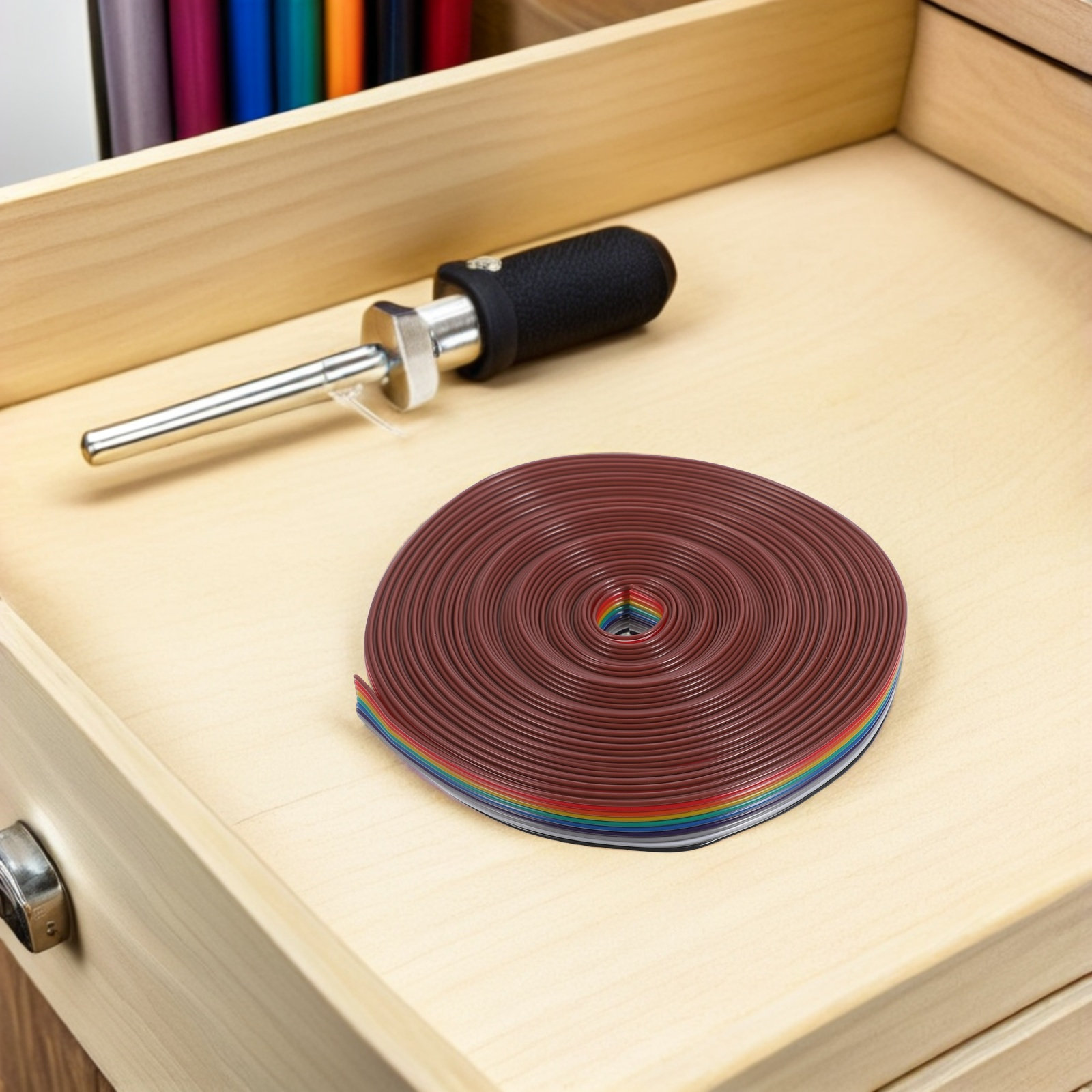 1 rouleau de câble plat IDC 10 - Copper Wire Roll avis et prix